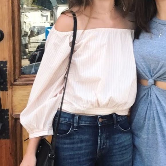Anthropologie Tops - Anthropologie Holding Horses Off Shoulder Top